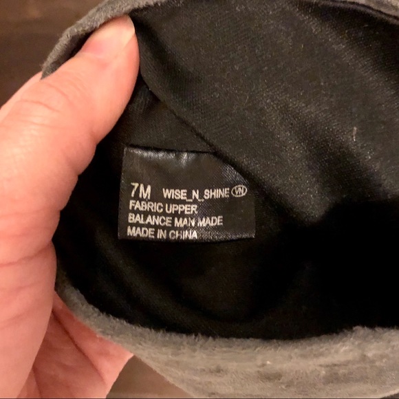 Aerosoles Gray Suede Mid-calf Slouch Boots, Size 7 - Picture 12 of 12